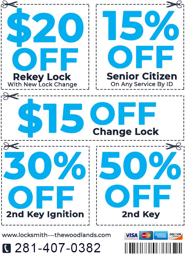 Locksmith Pro The Woodlands TX Coupon